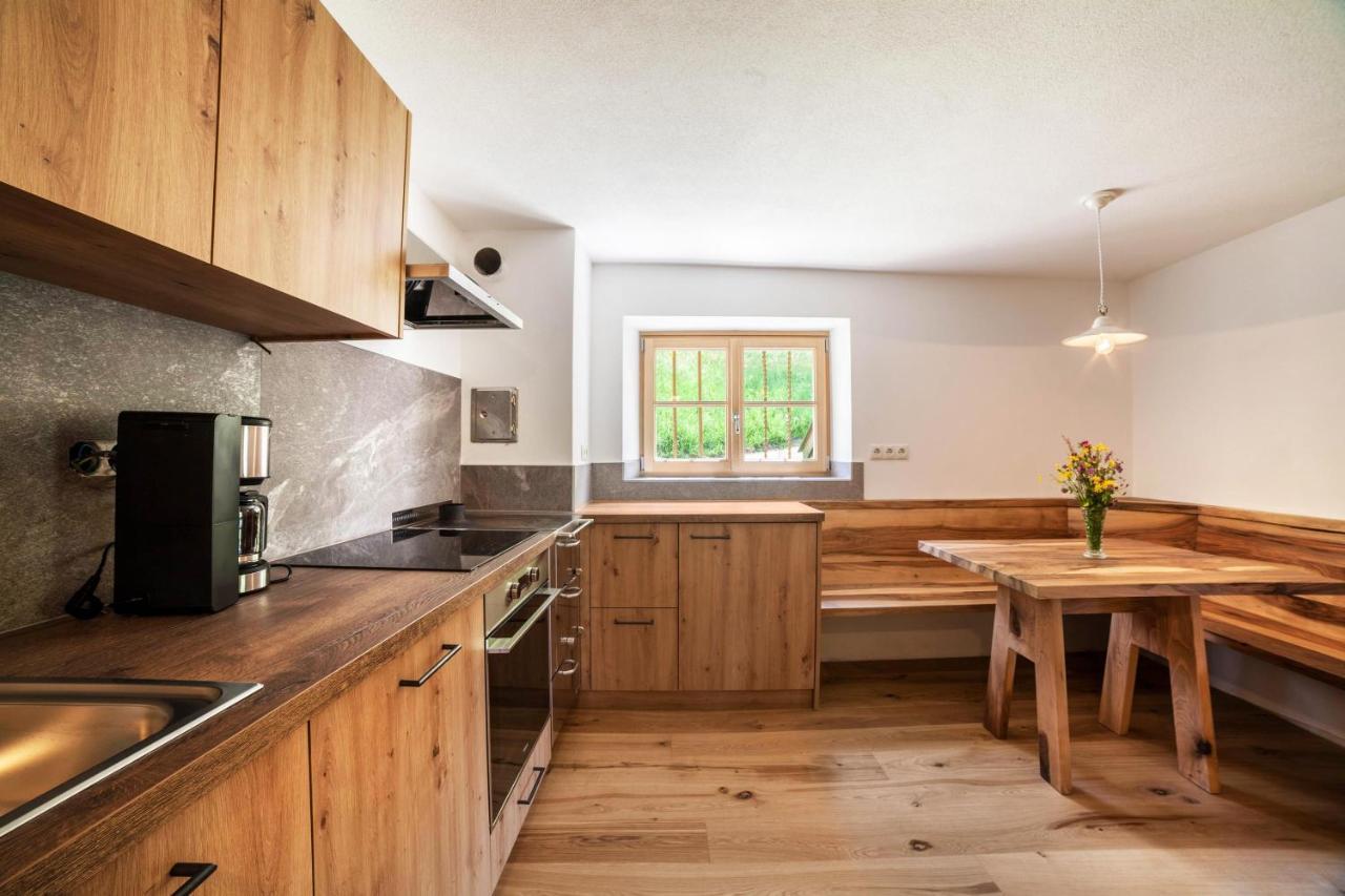 Schnitzers Ferienheisl Villa Sankt Leonhard in Passeier Buitenkant foto