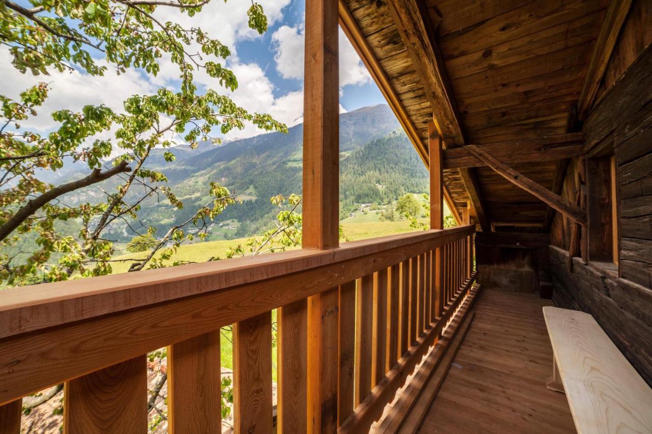 Schnitzers Ferienheisl Villa Sankt Leonhard in Passeier Buitenkant foto