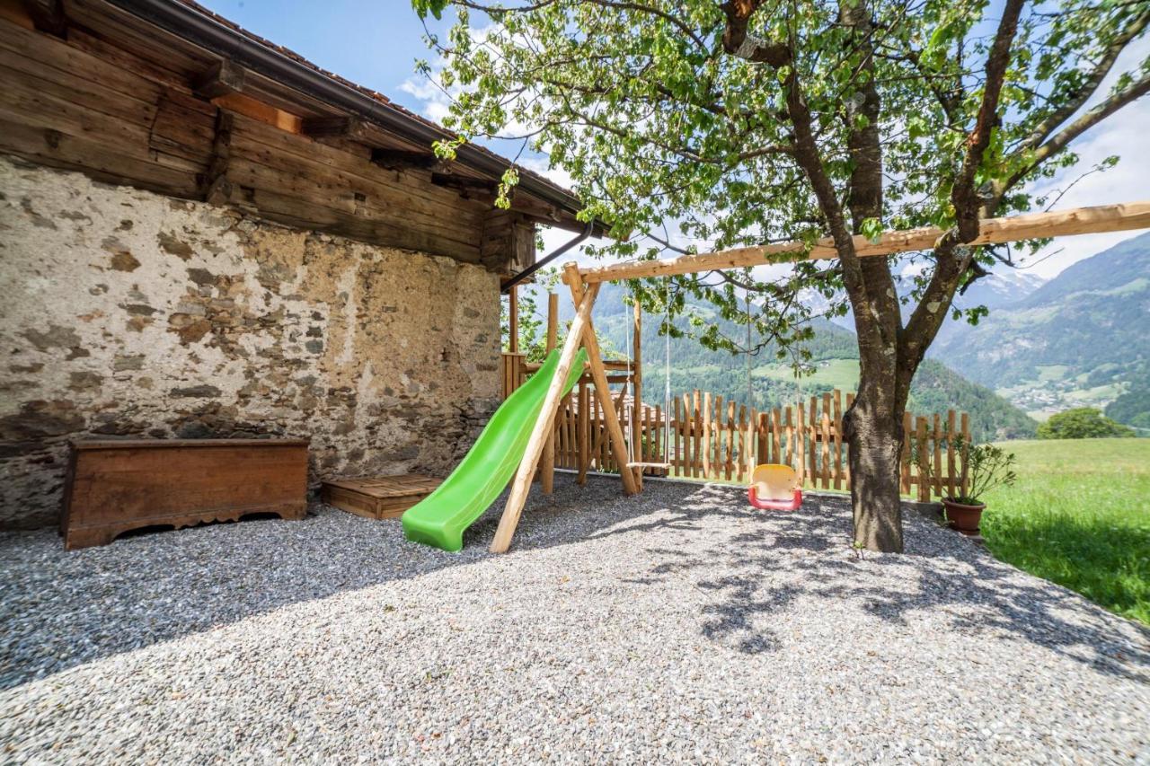 Schnitzers Ferienheisl Villa Sankt Leonhard in Passeier Buitenkant foto
